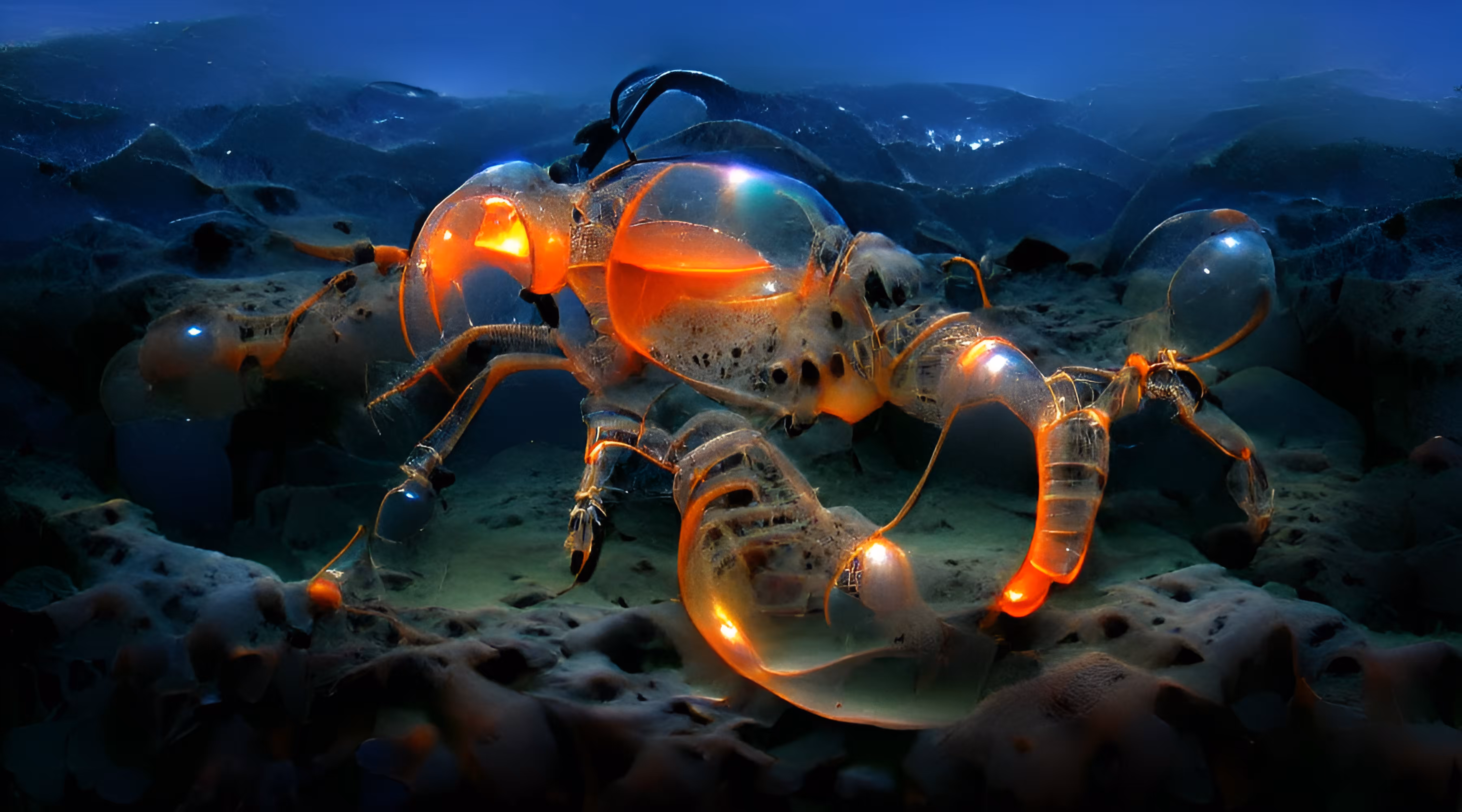 Translucent Deep Sea Creature