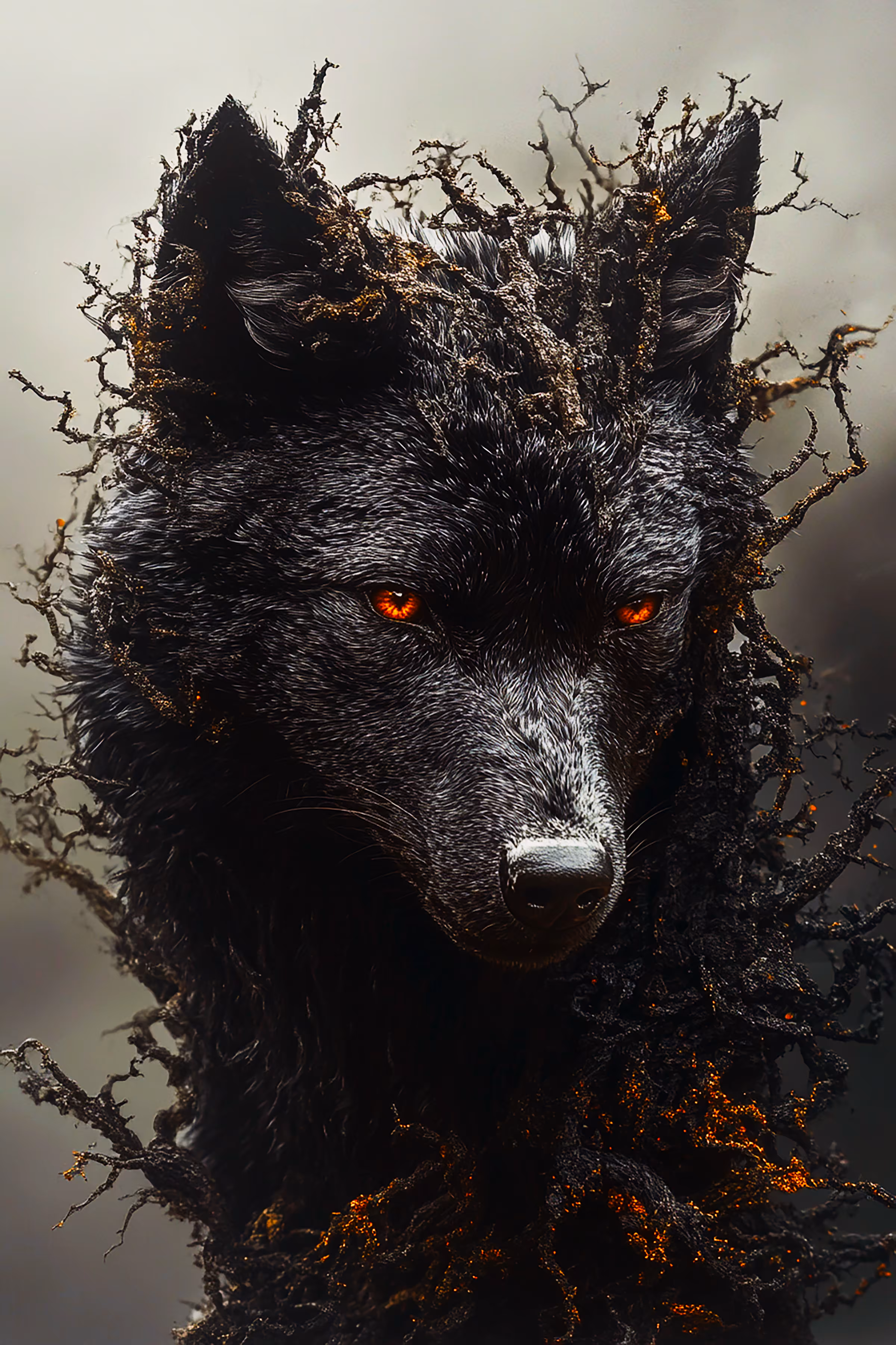 The Saddened Wolf