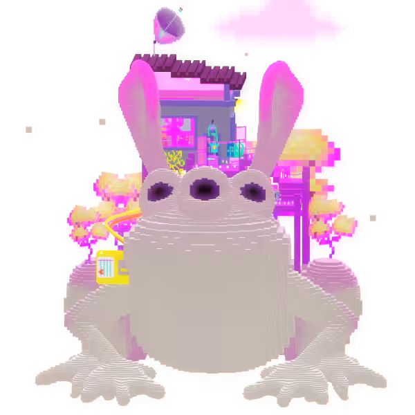 Small Biomechanical Bunnyfrog Astral Temple