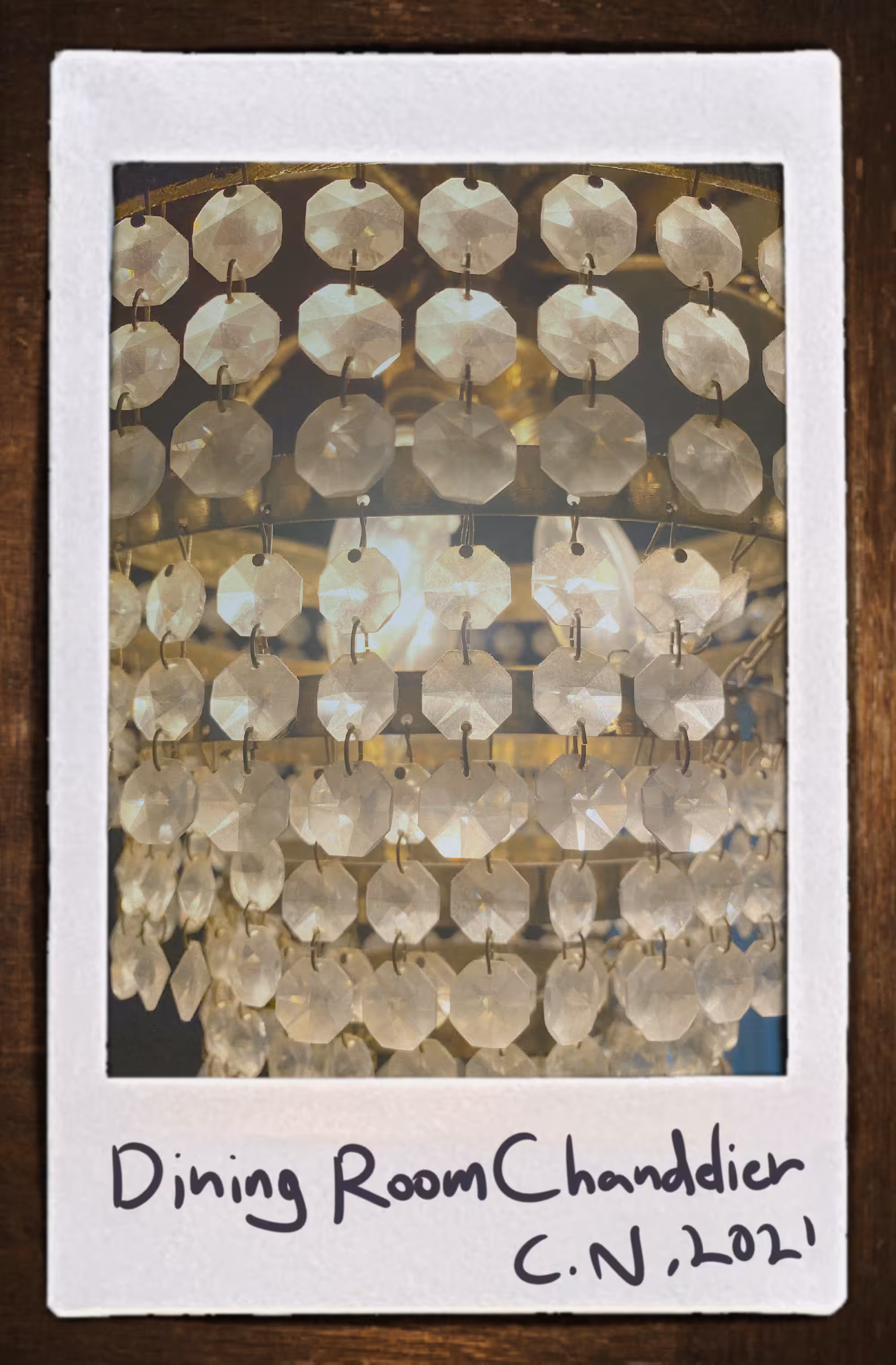 On the Surface #19 - Dining Room Chandelier