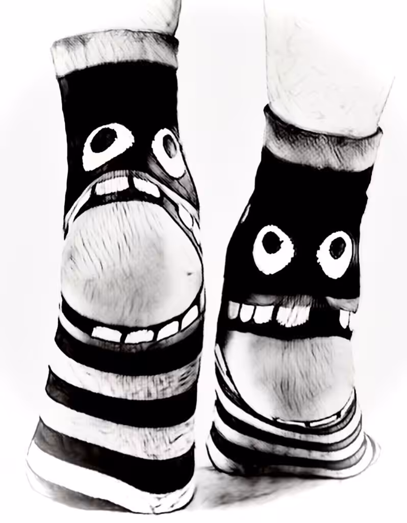 TEZOS event: Crazy sock