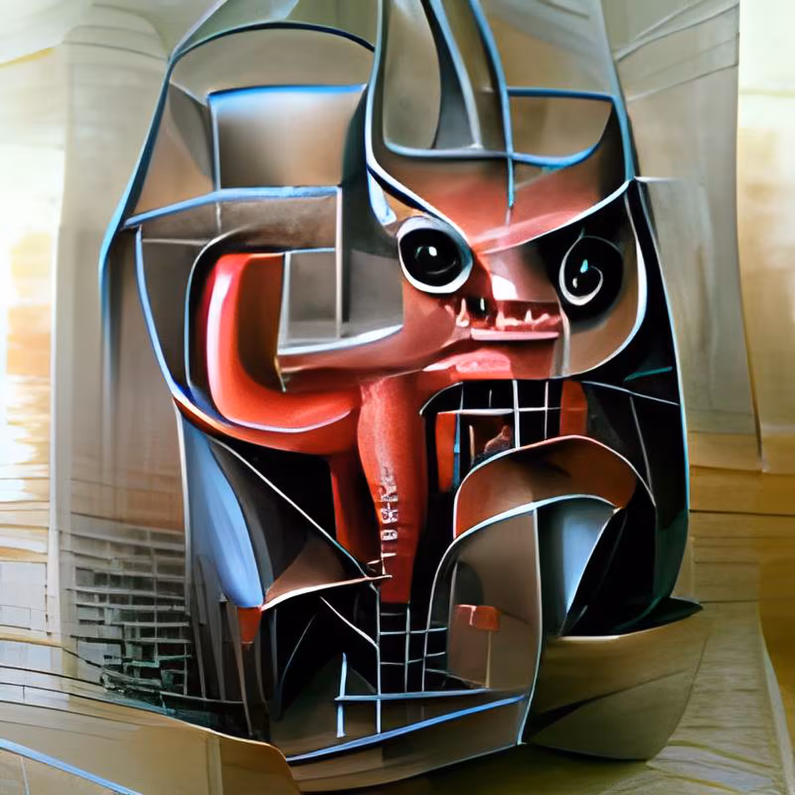 Cubist imps #41