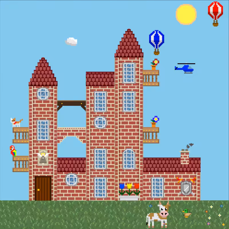 2D Mansion #485