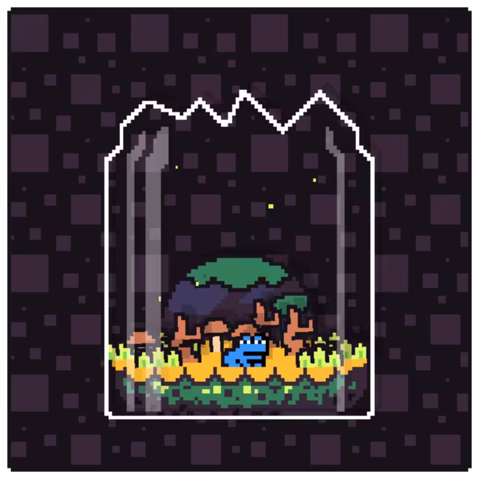 Toad Terrarium #133