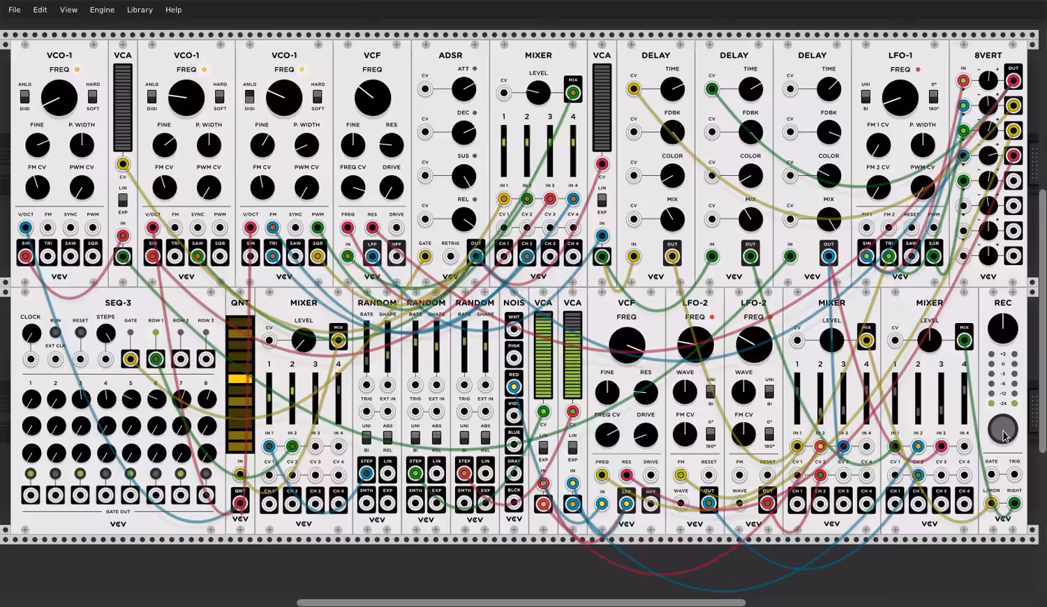 Art Alternator - Whale On Air (VCV Rack Patch)