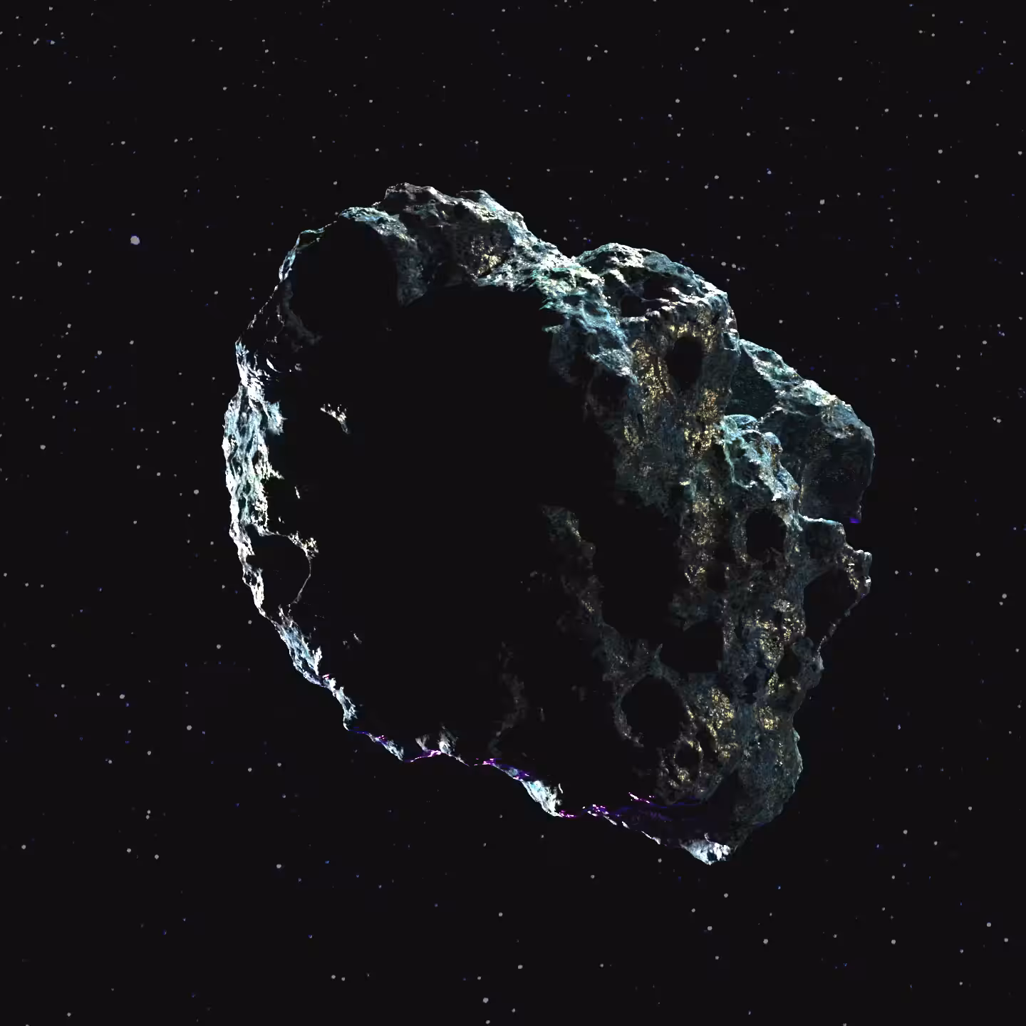Gold Asteroid