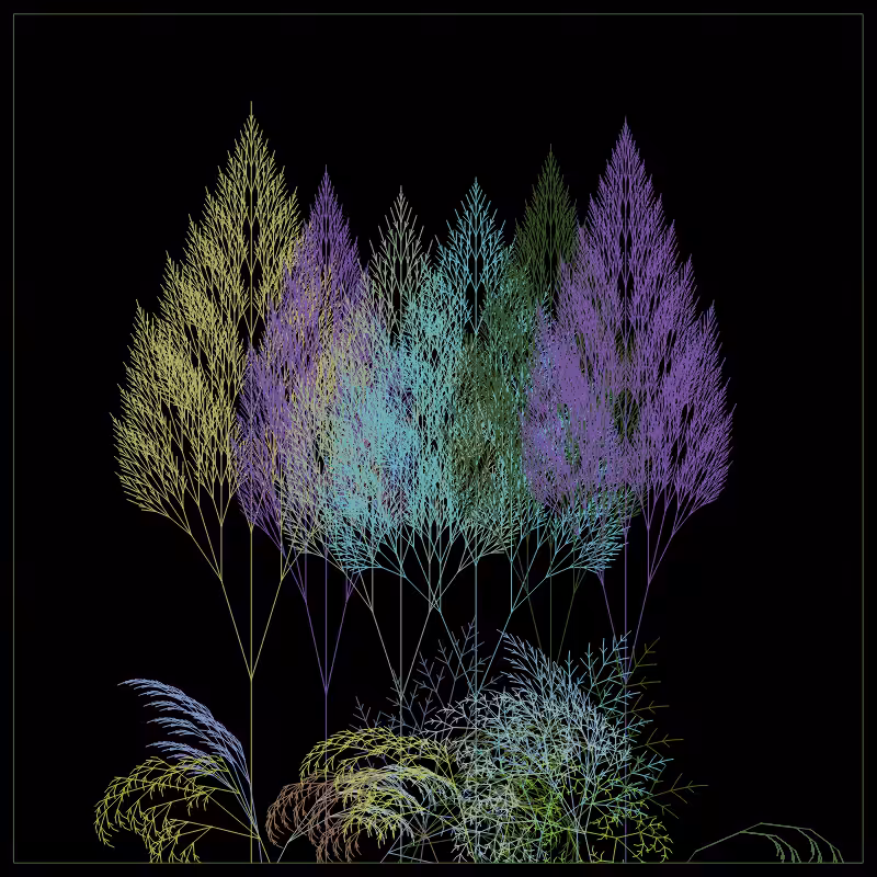 Fractal Forest #16