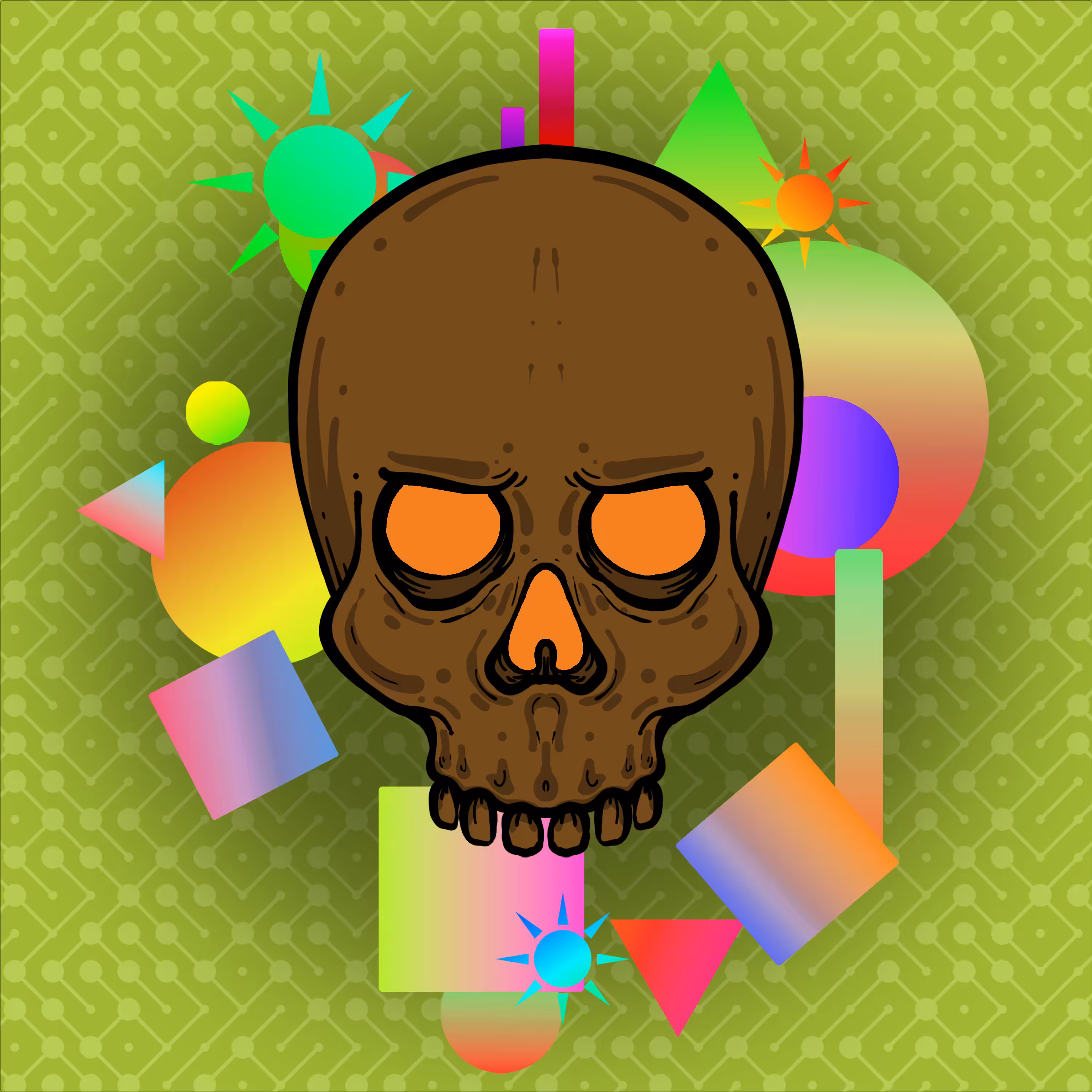 GeoSkull #0017