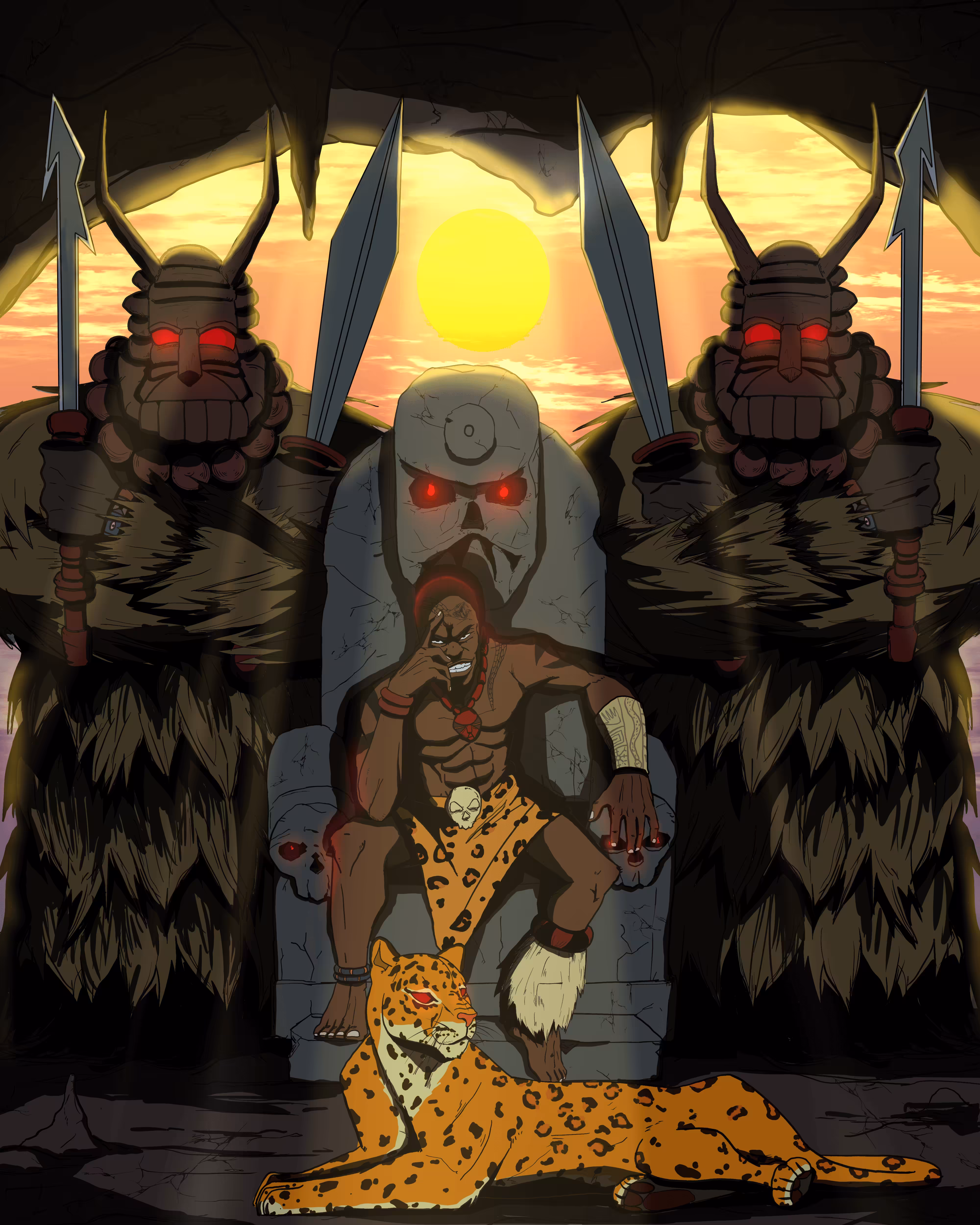 Ofoe in his lair