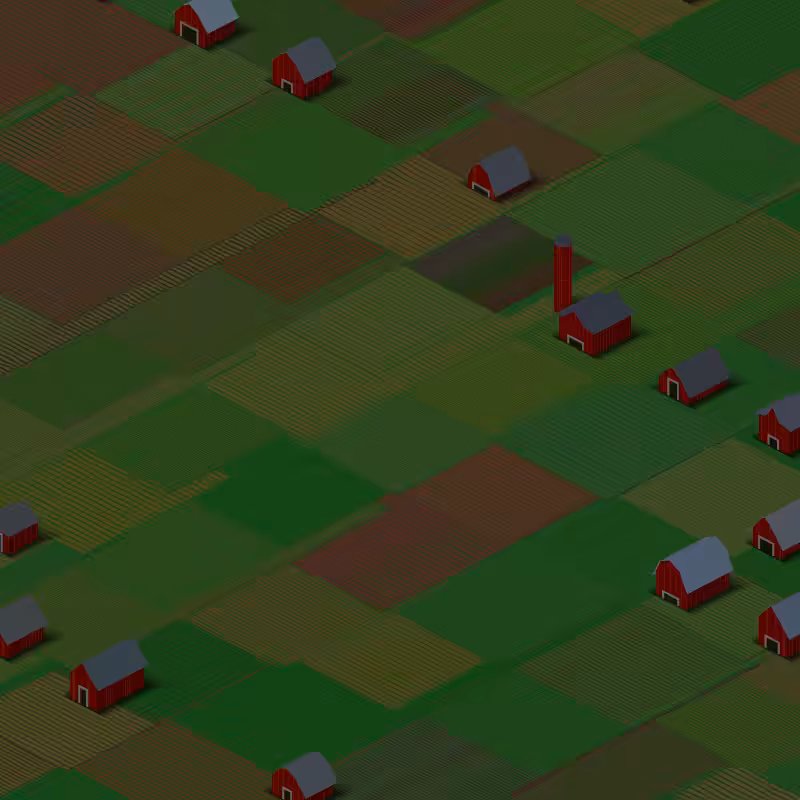 RED FARMS IN A QUIET COUNTY #24