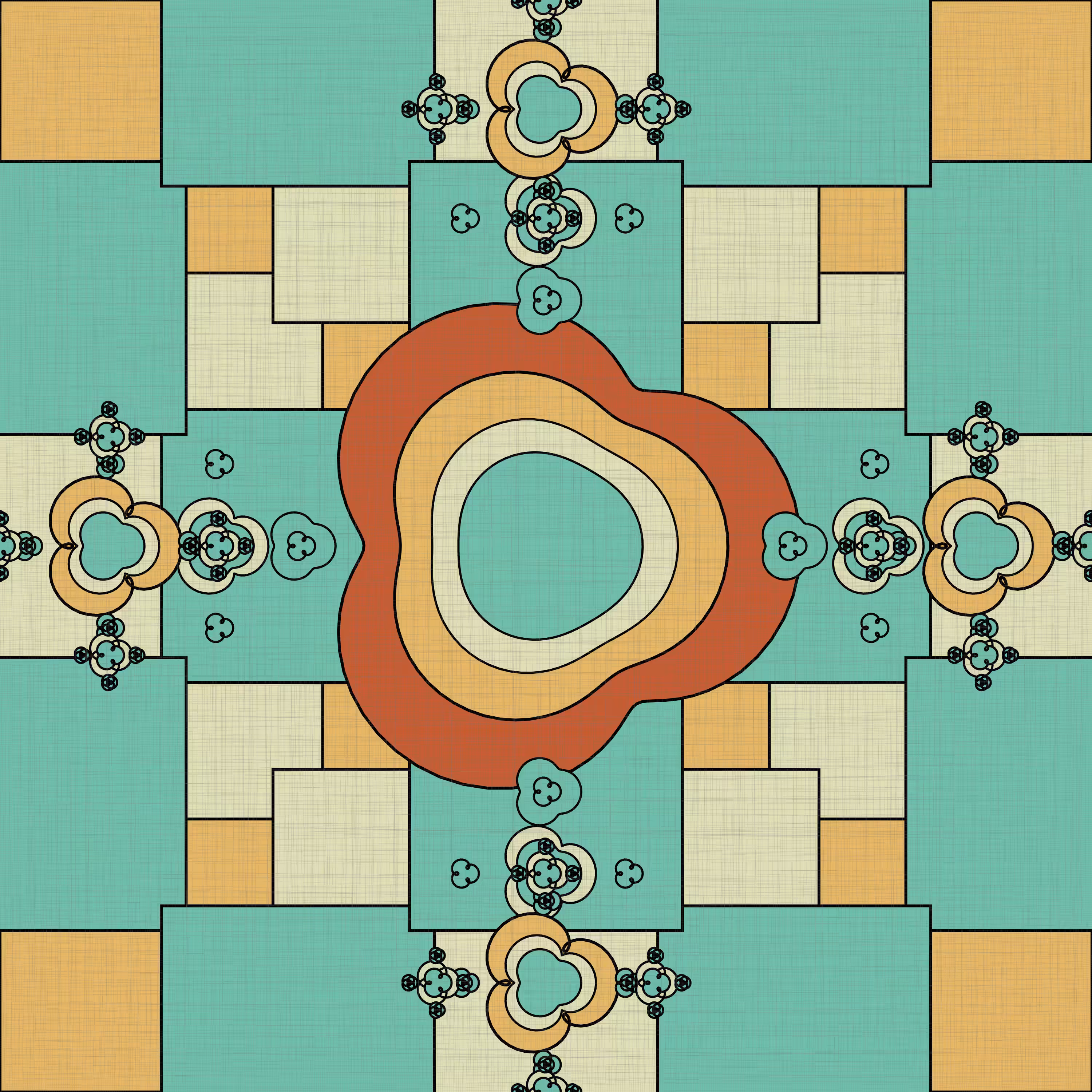 10 patterns 10 palettes #15