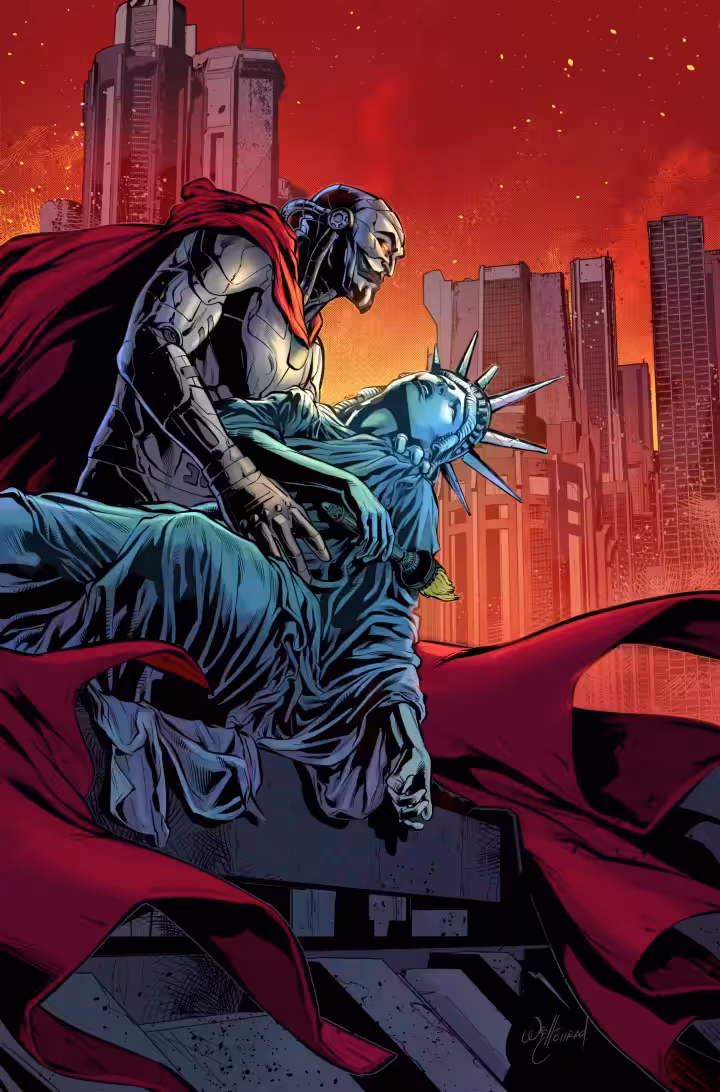 SATOSH1 x Lady Liberty I. (Variant Coloring Process)