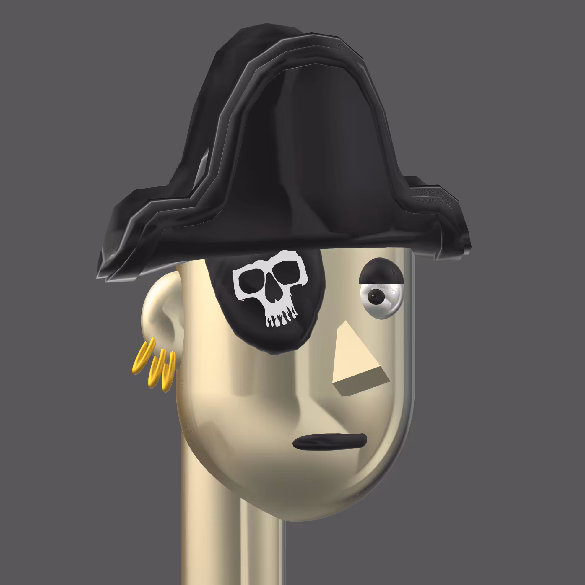 3D Metal Punk #72