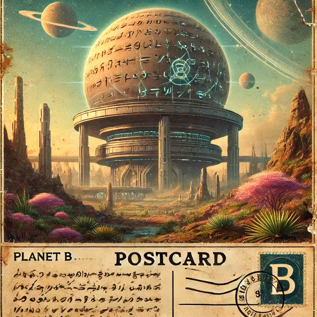 Post card #5 from Planet B