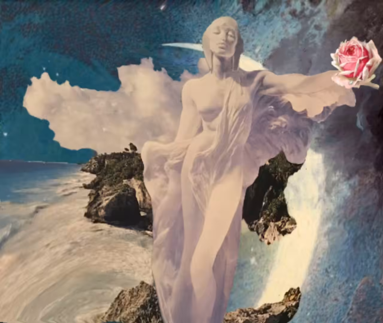 The Experience of the Metaverse: Monica Seggos The Universe (art between dimensions) The Metaverse (animated)