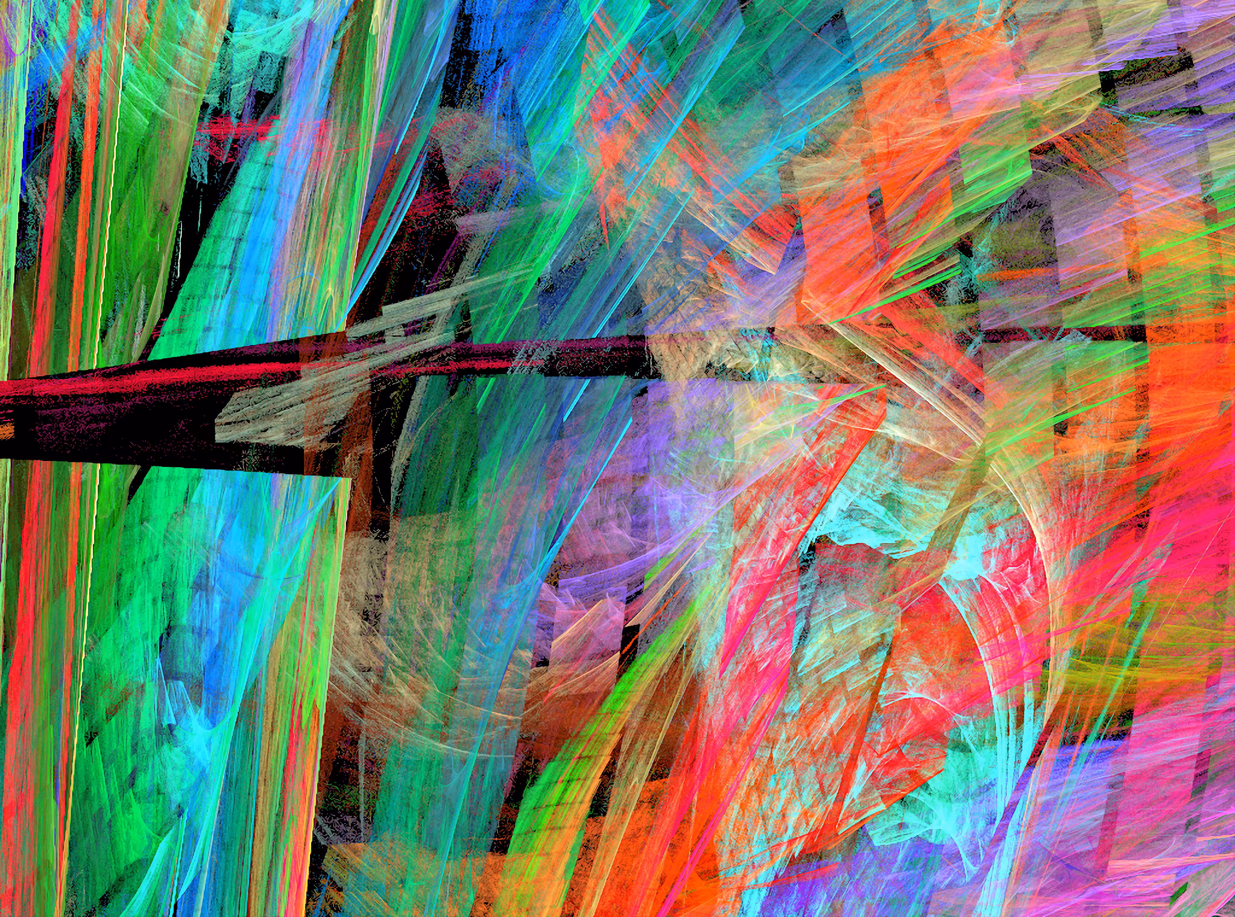 Raw Fractal Series - #139 - Broken Arrow