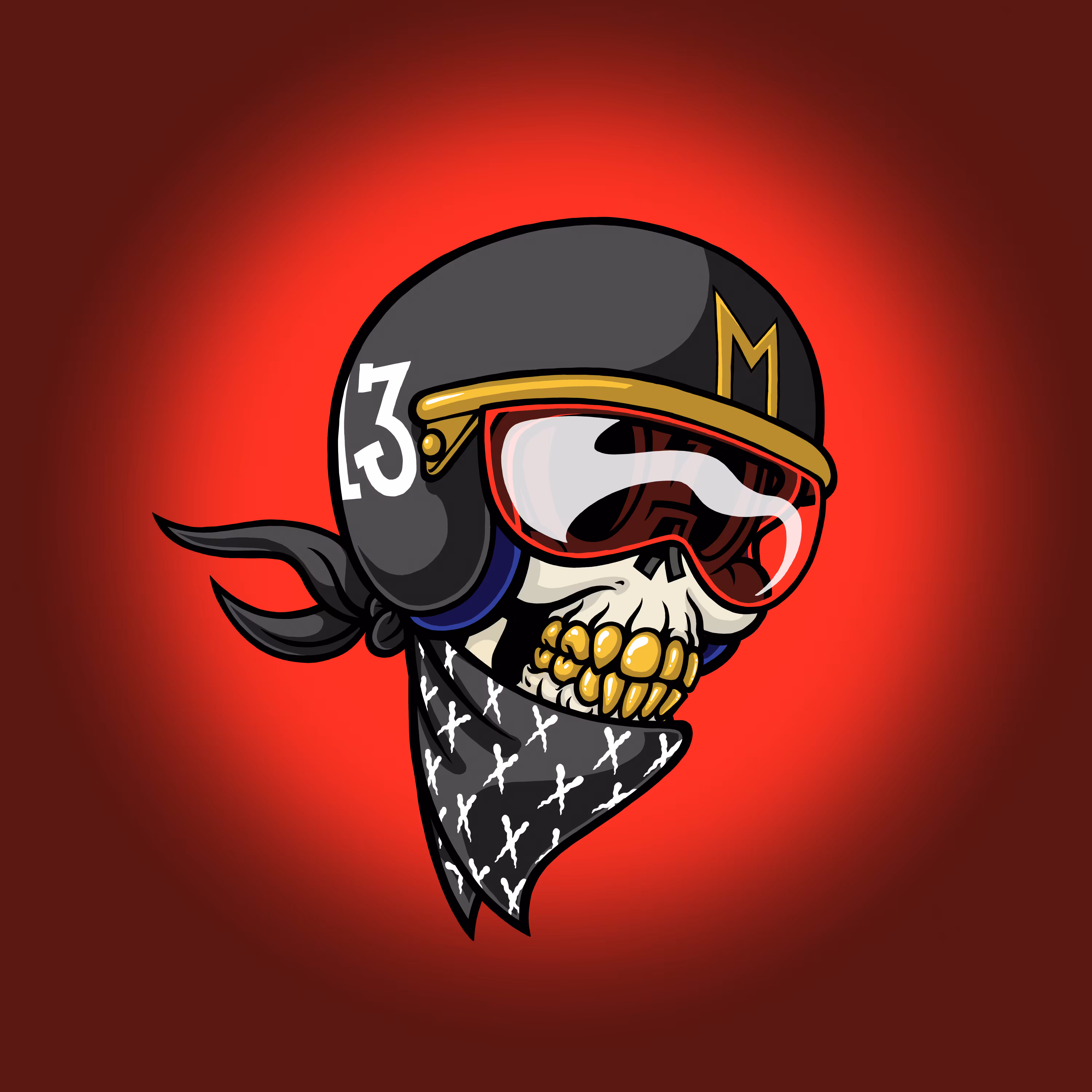 MAD RACER SKULL X