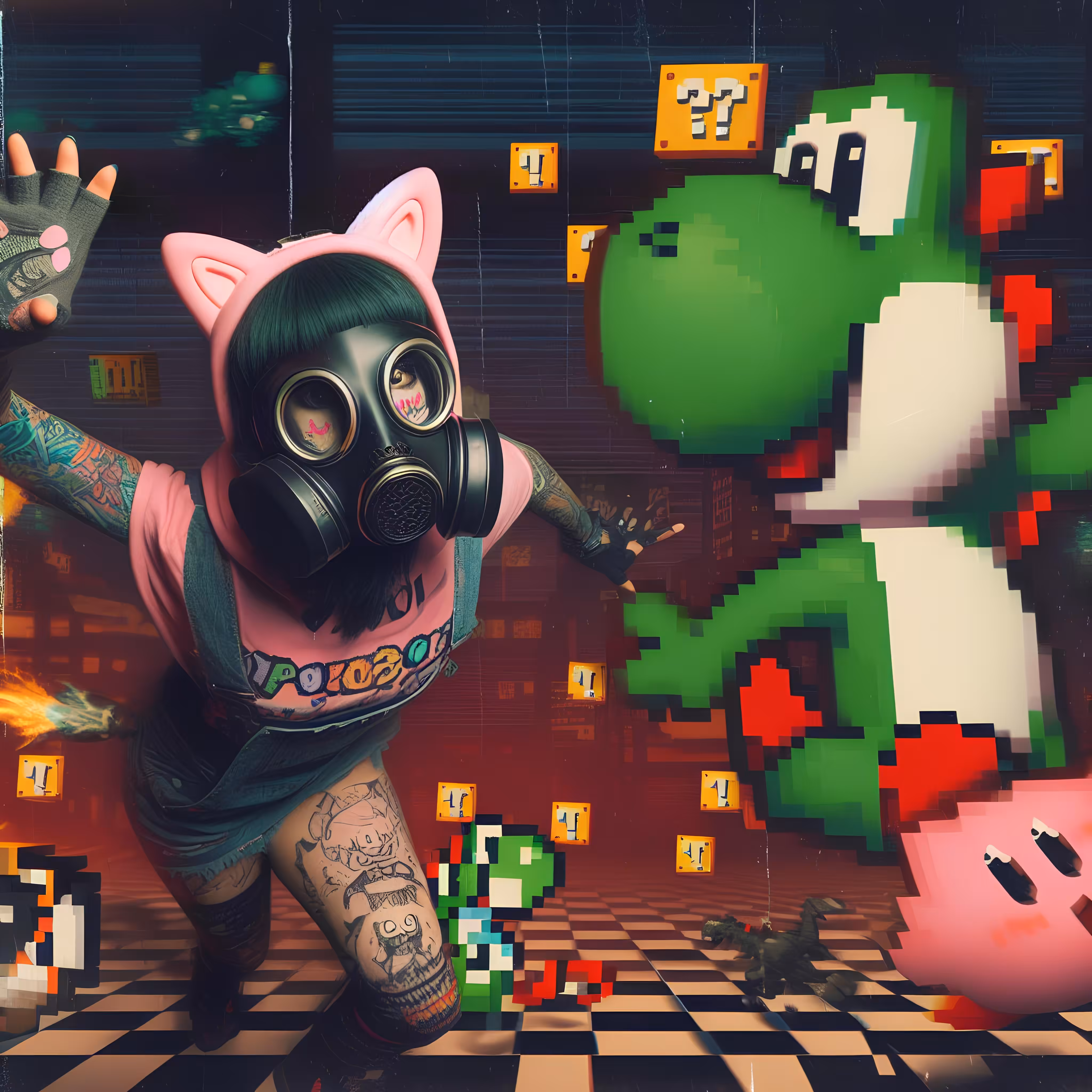 Dystopian Yoshi Games 