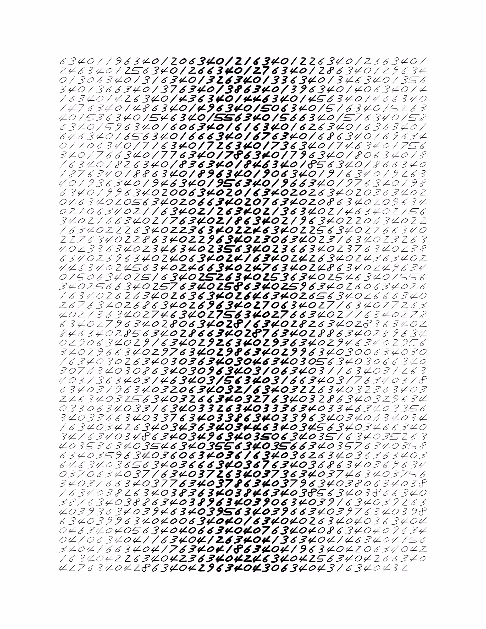 Endless (5,607,250 to Infinity) #2517