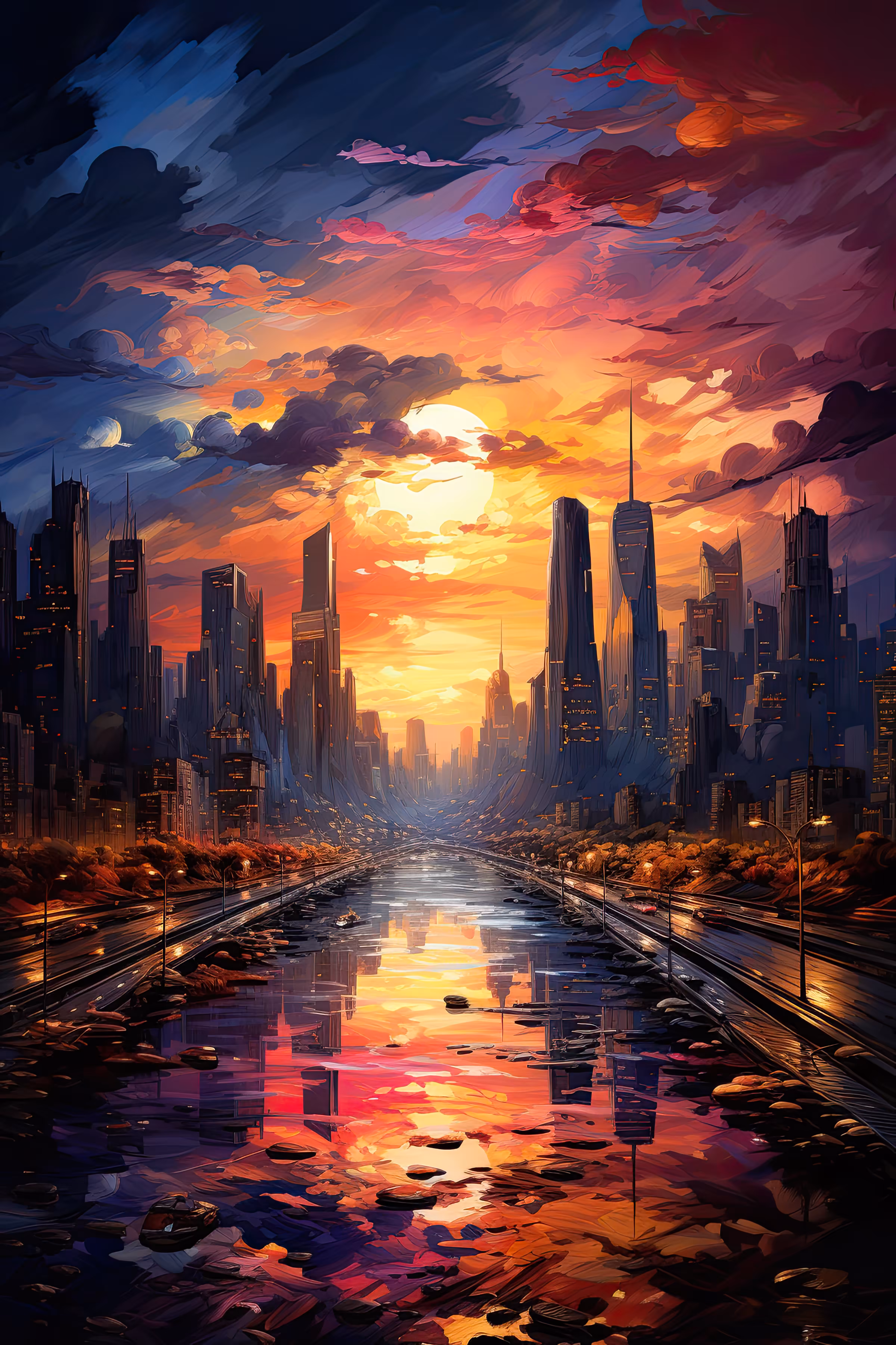 Urban Sunset #2