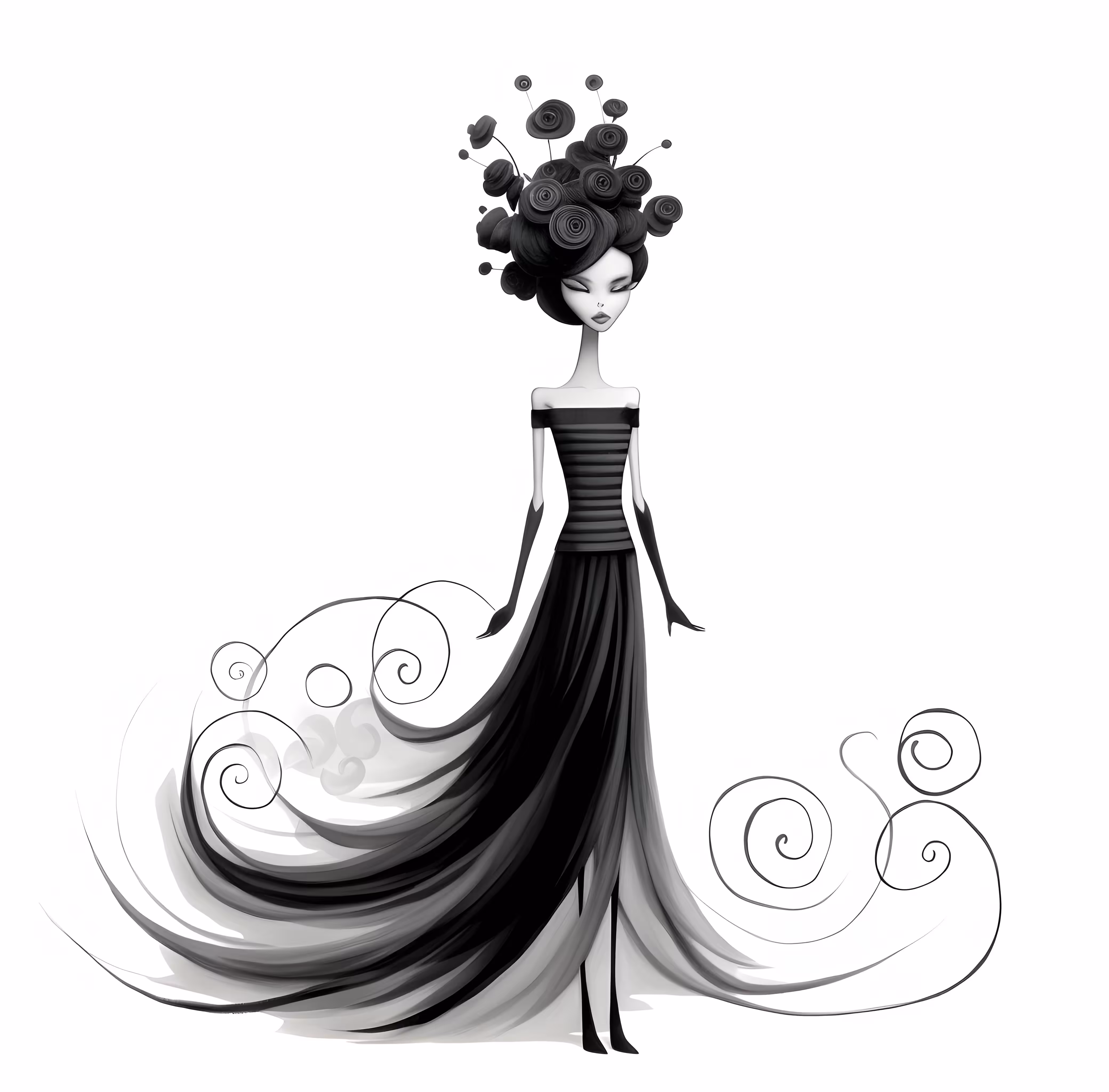 Minimalist Lady #3