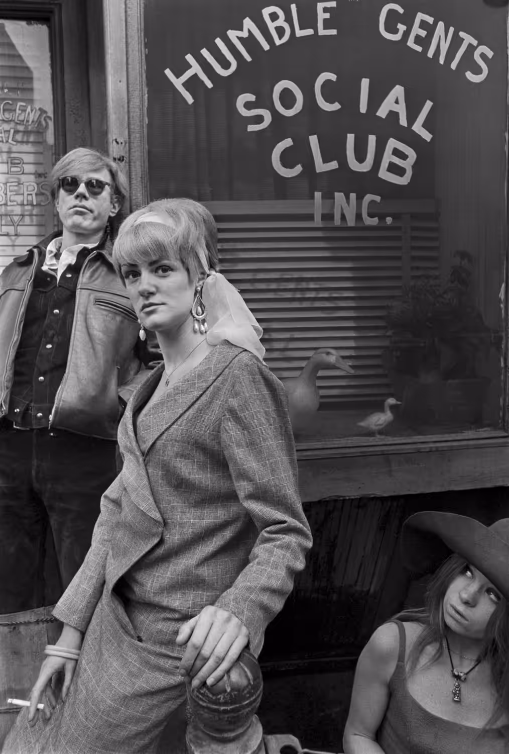 Larry Fink: Fashion Shoot, East Side, Andy Warhol, NYC, March, 1966