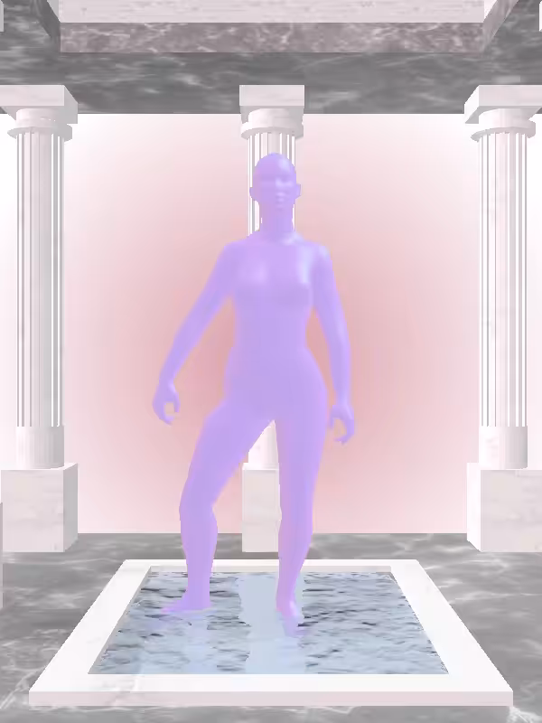 HeavenComputer: The Victorious Bright Purple Woman #1157