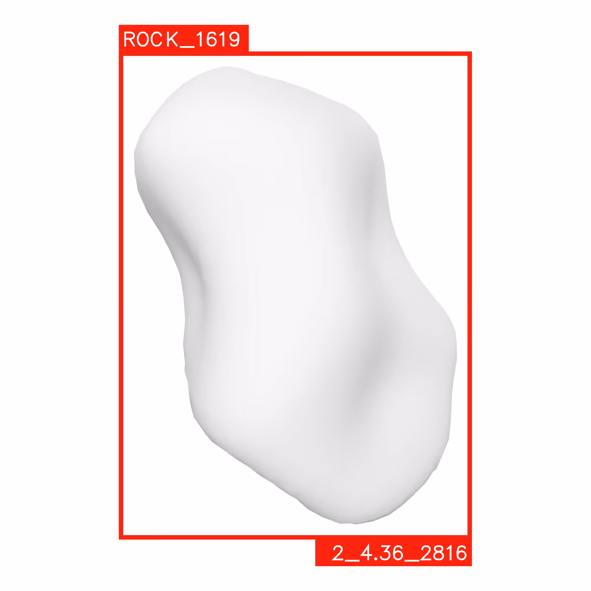 UNSHADED ROCKS: ROCK 1619