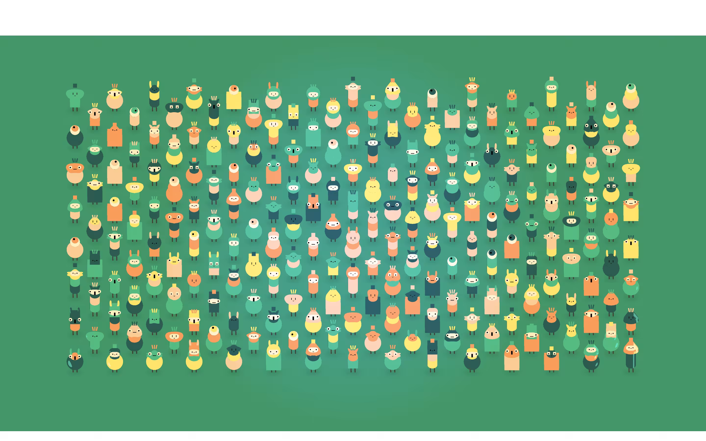 #07 Creatures on Green 2