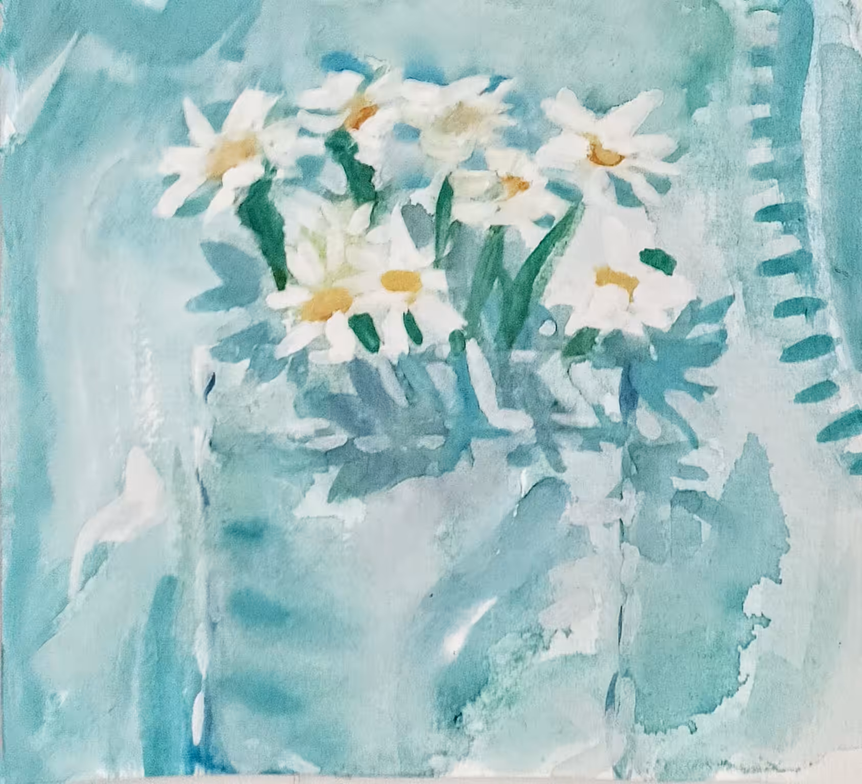 Daisies In Shirt Pocket
