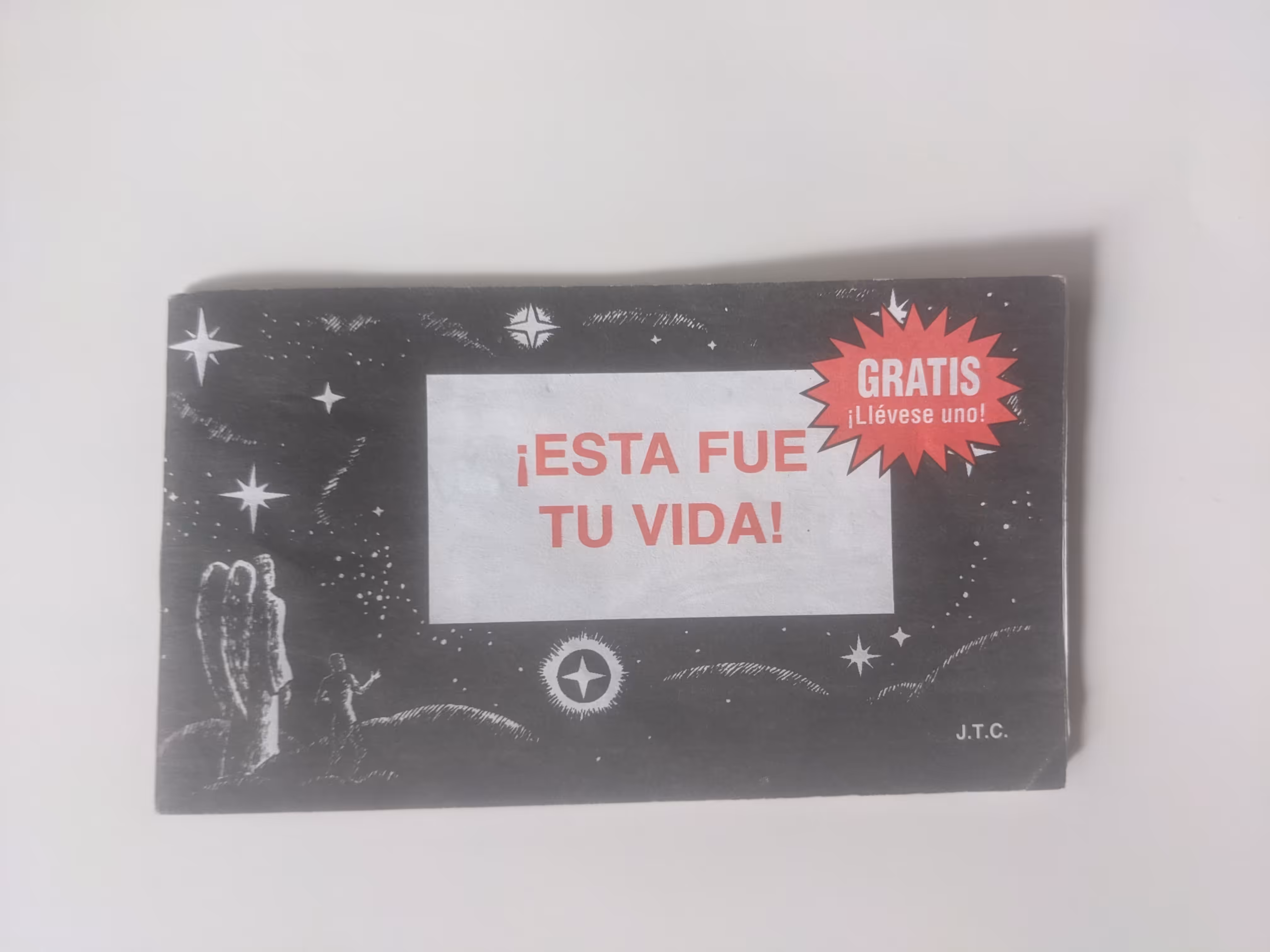 Subway Jesus Pamphlets: ¡Esta Fue To Vida! (Gratis ¡Llévese uno!)