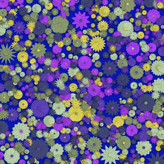 Flower garden #4