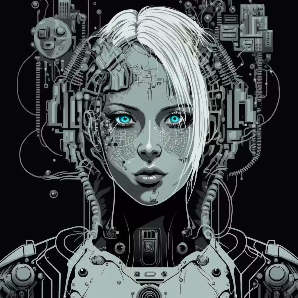 Cyberpunk girl #3
