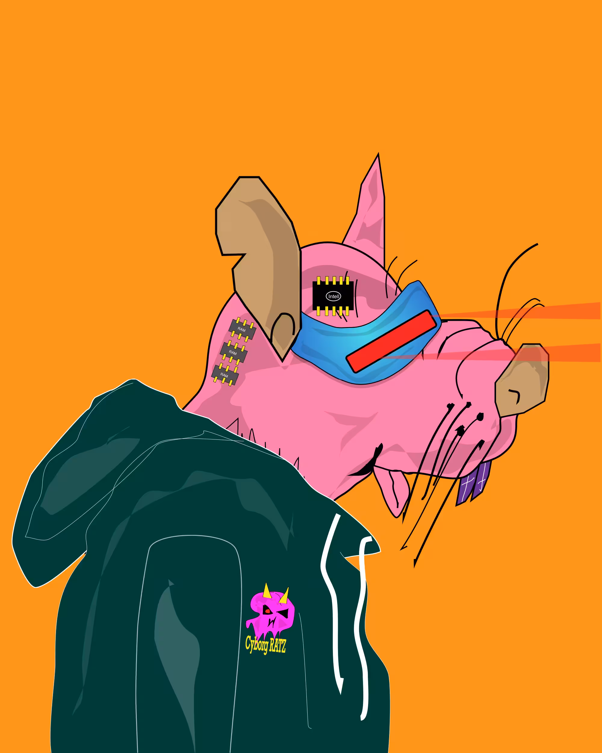 🤖 Cyborg RATZ 🐀 #457