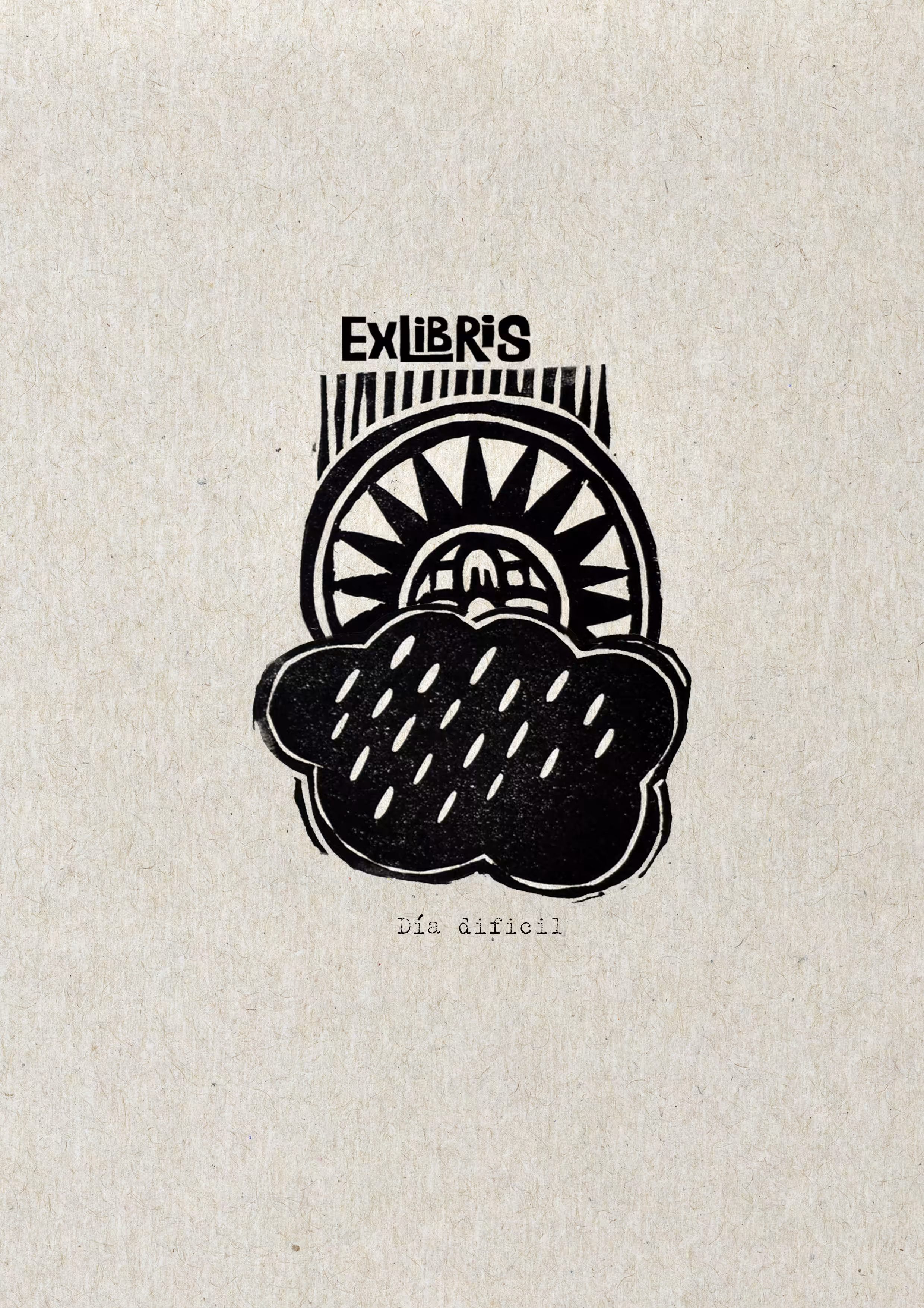 Historias, exlibris y los mismos demonios: Día difícil