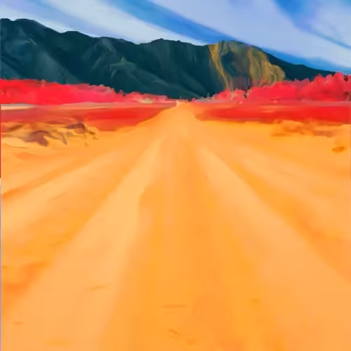Generated Glitch Landscape #346