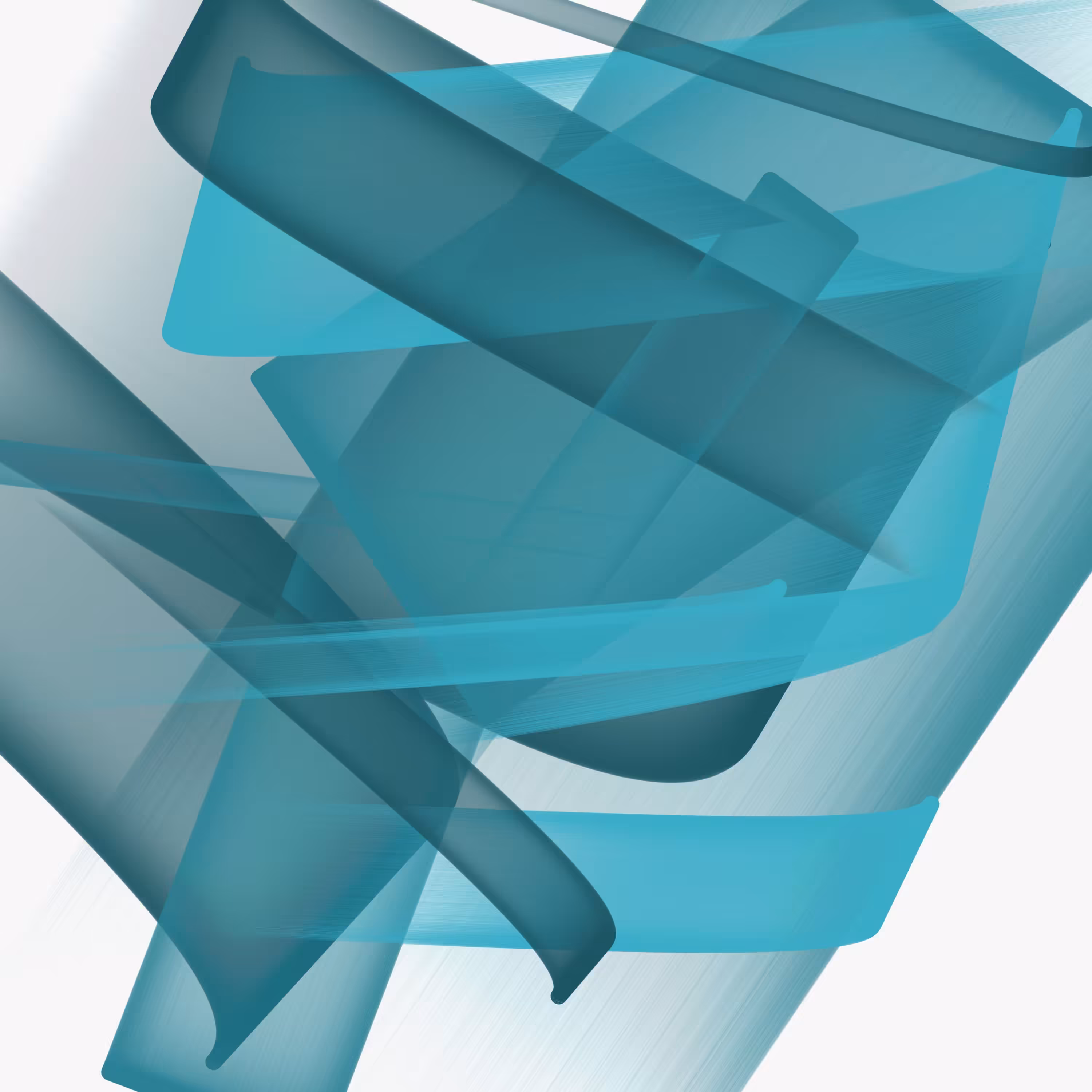 331. Turquoise Feathers