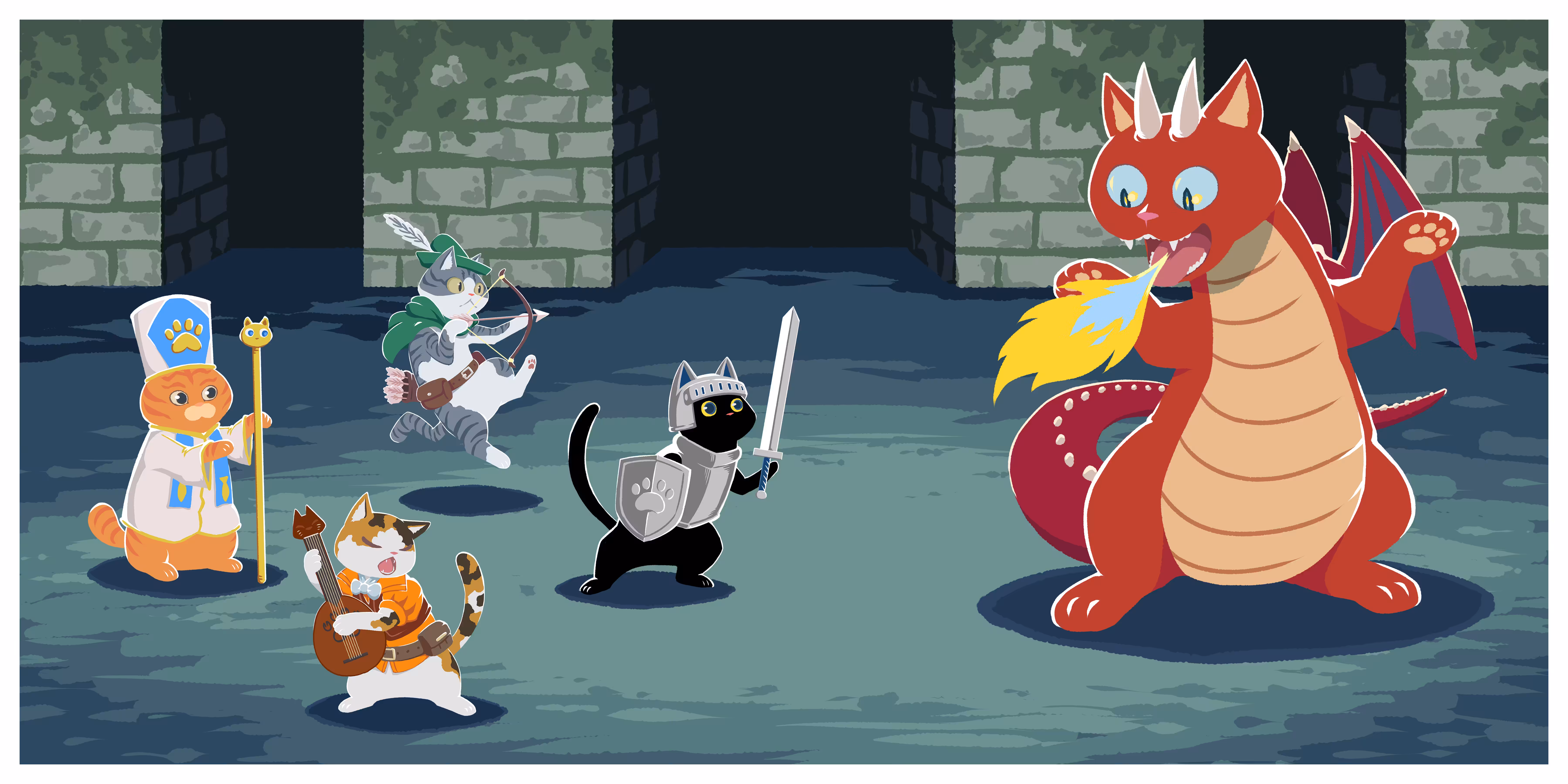 The Cat-venture vs Dragon
