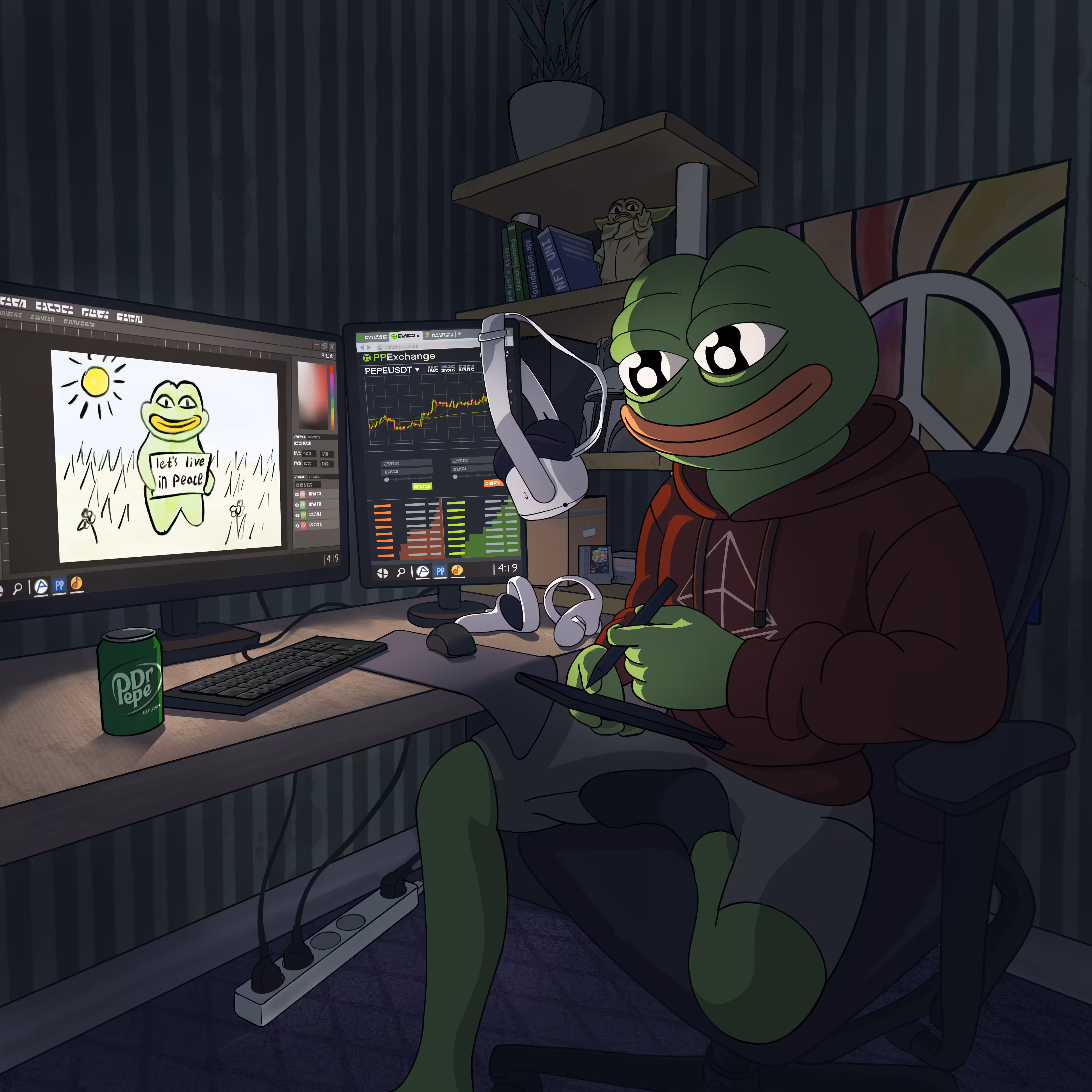 Pepe digital artist