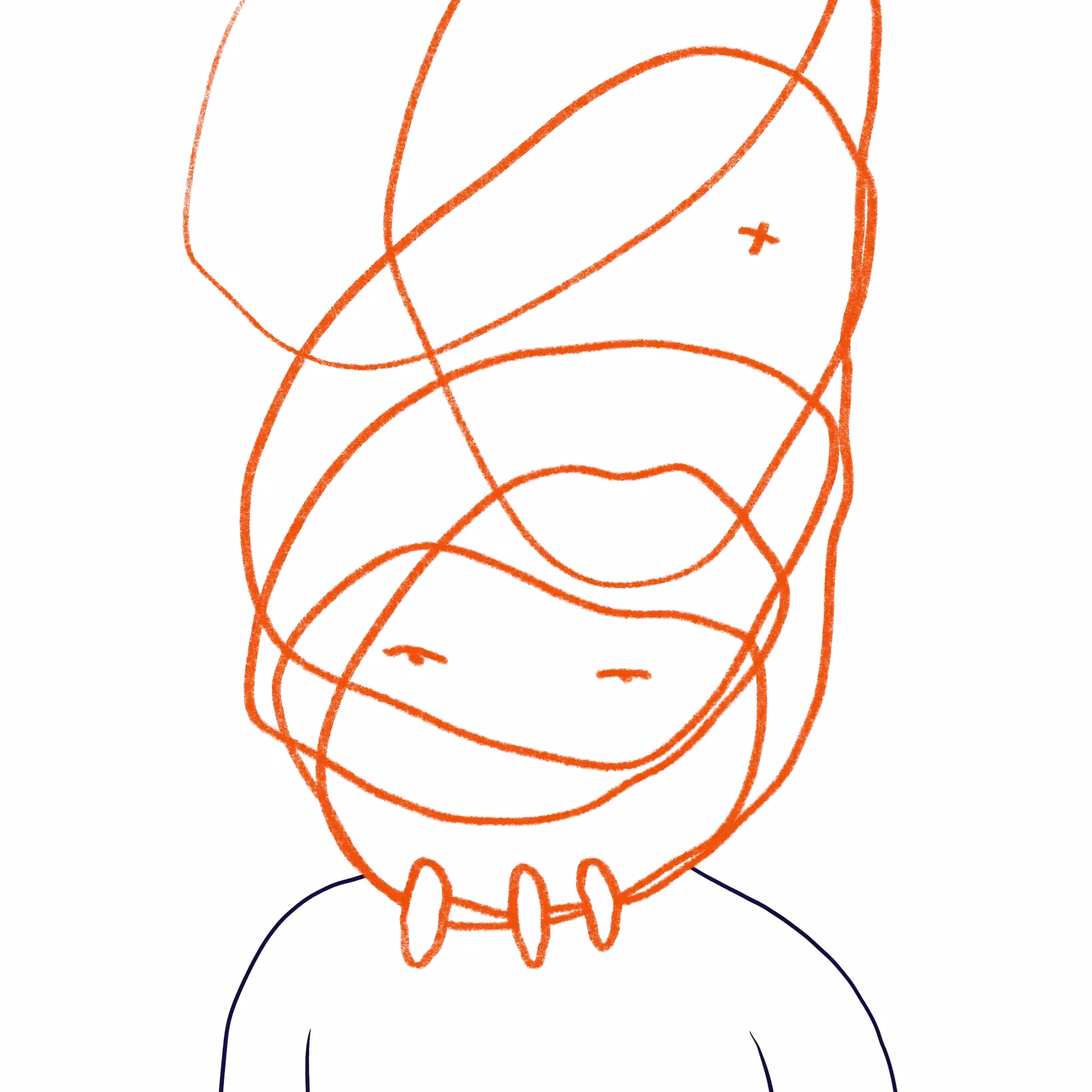 Orange Head #5