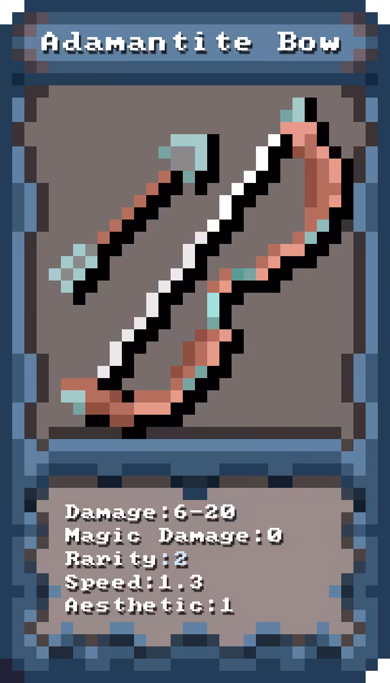 #8 Adamantite Bow