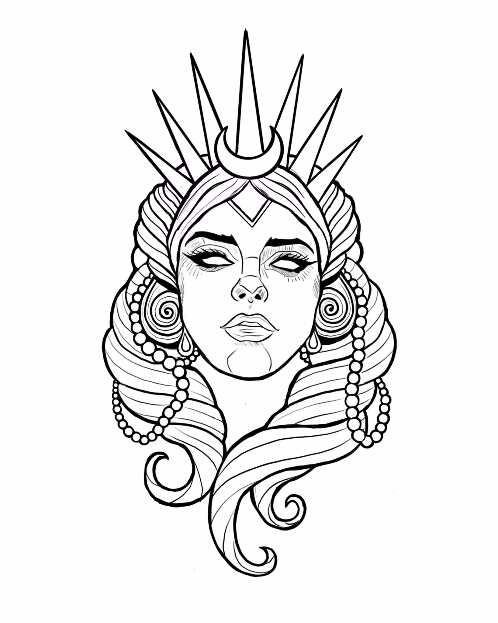 Queen OG Outline *rare