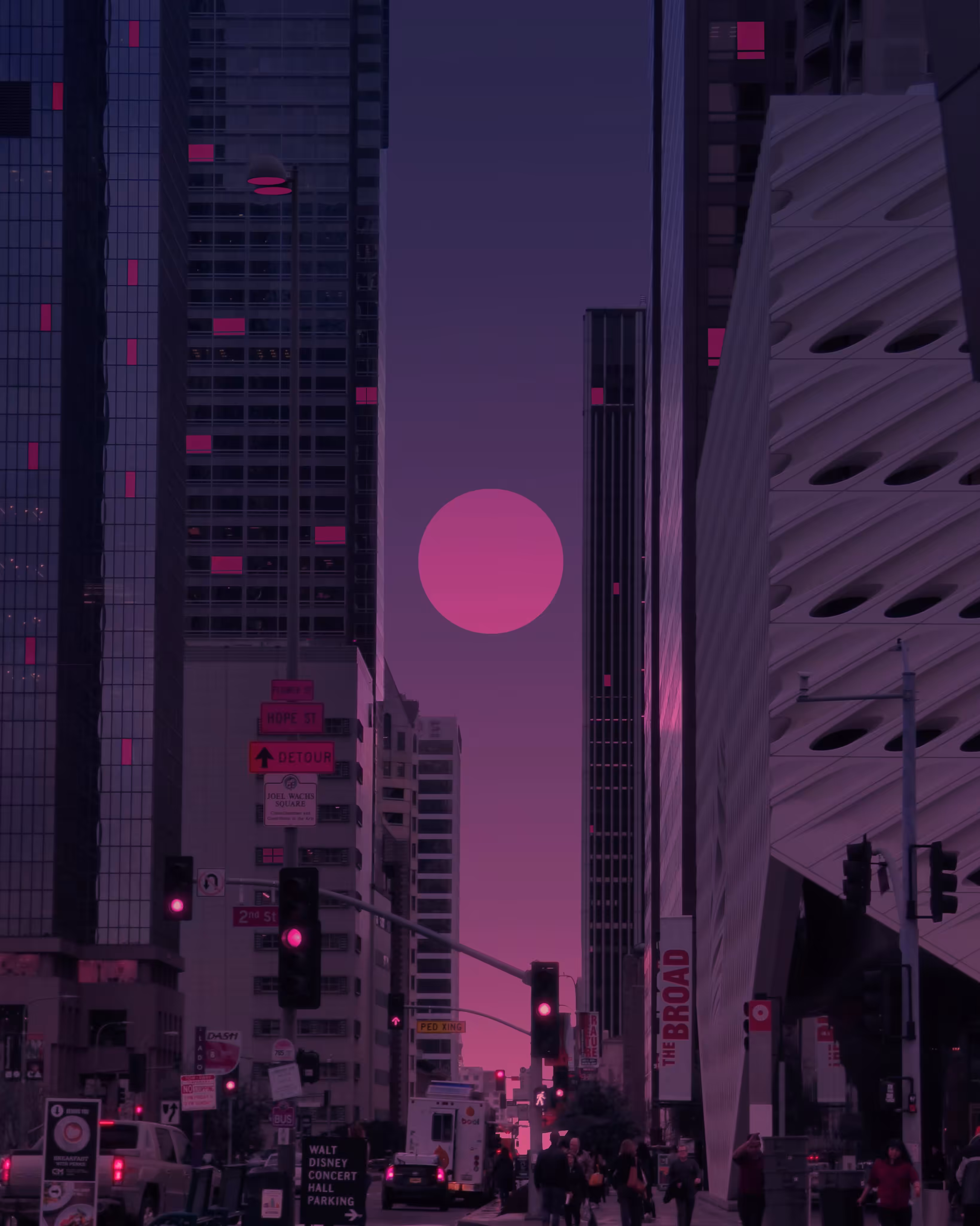Rush hour in LA
