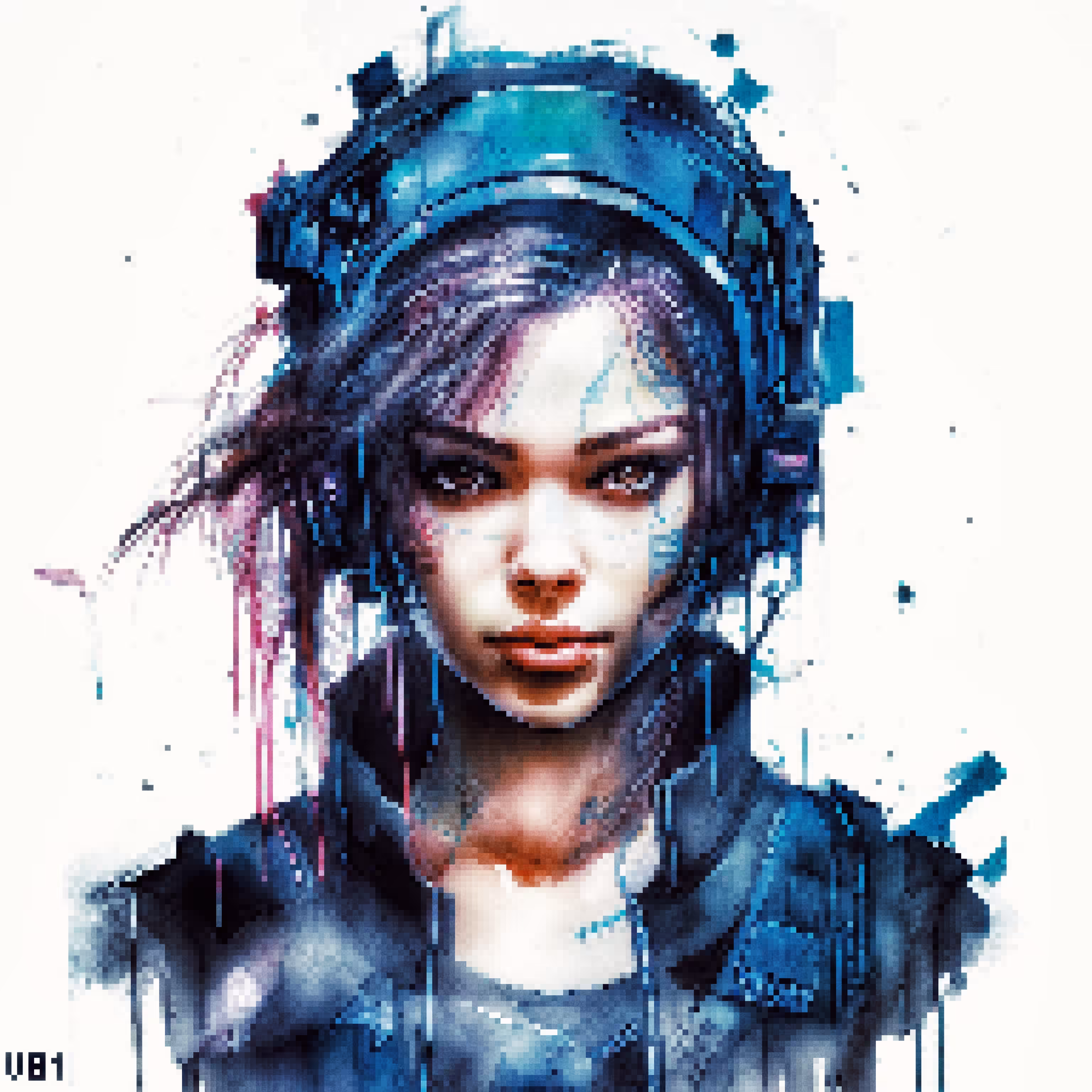 The cyberpunk we deserve. : Android girl r8v1