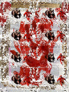 Weird▲Klub Gallery Collection: fighting the bear