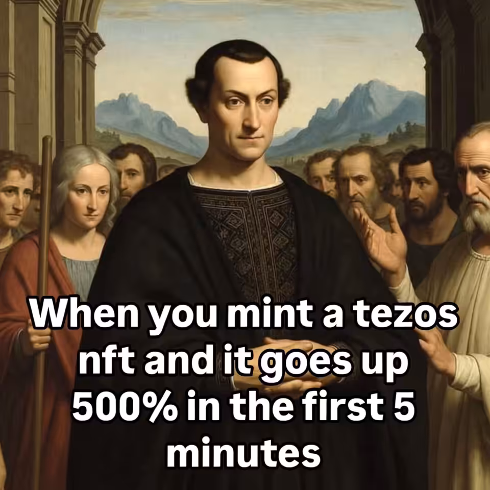Groked Tez Meme #84