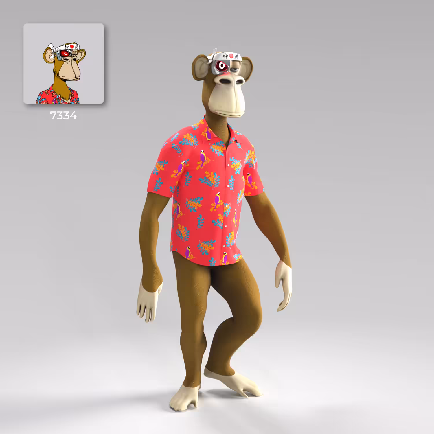 7334