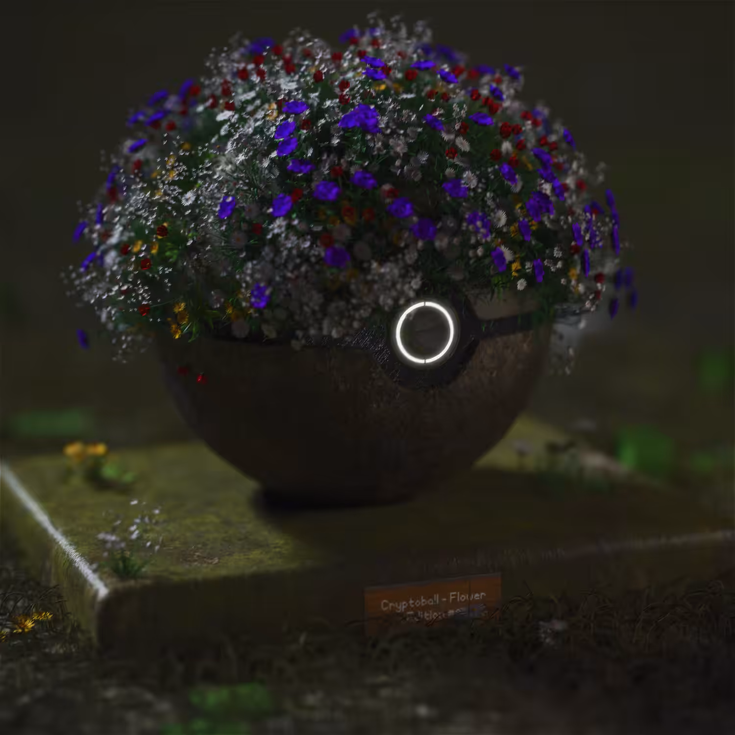 Cryptoball - Flower #8