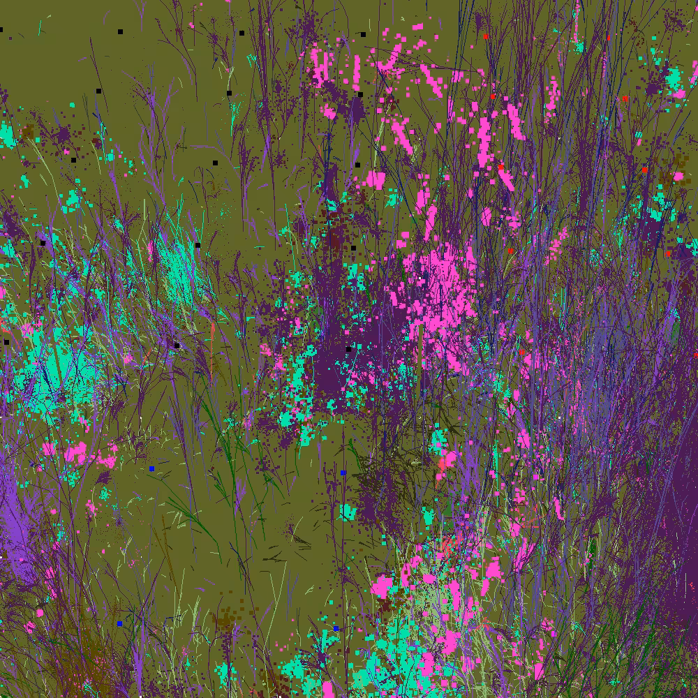 Infinite Garden: 23732 Flowers