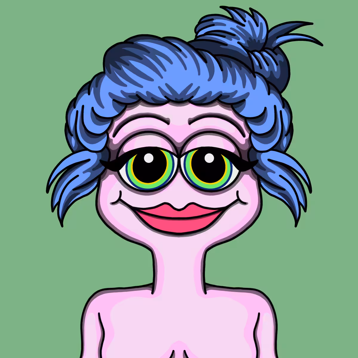 |Hedz| Bluehair Sweetie